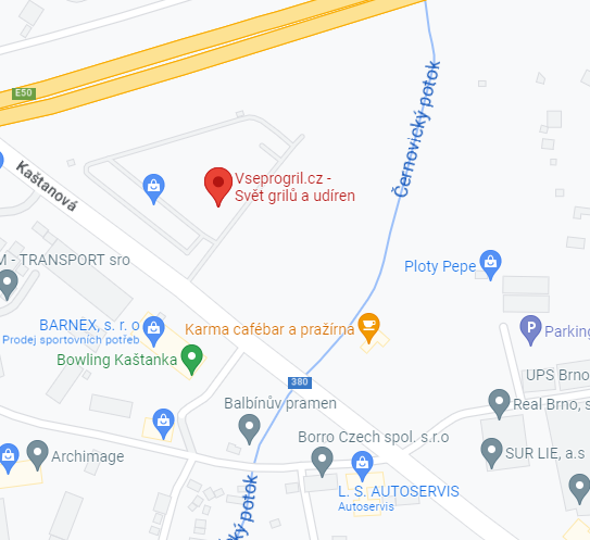 Mapa - VsEPROGRIL.CZ