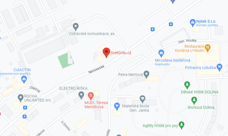 Mapa - světgrilů.cz
