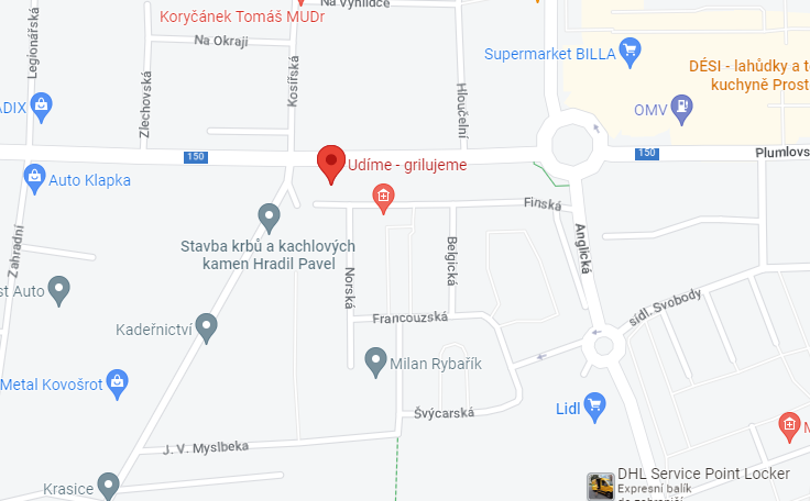 Mapa - udime-grilujeme.cz